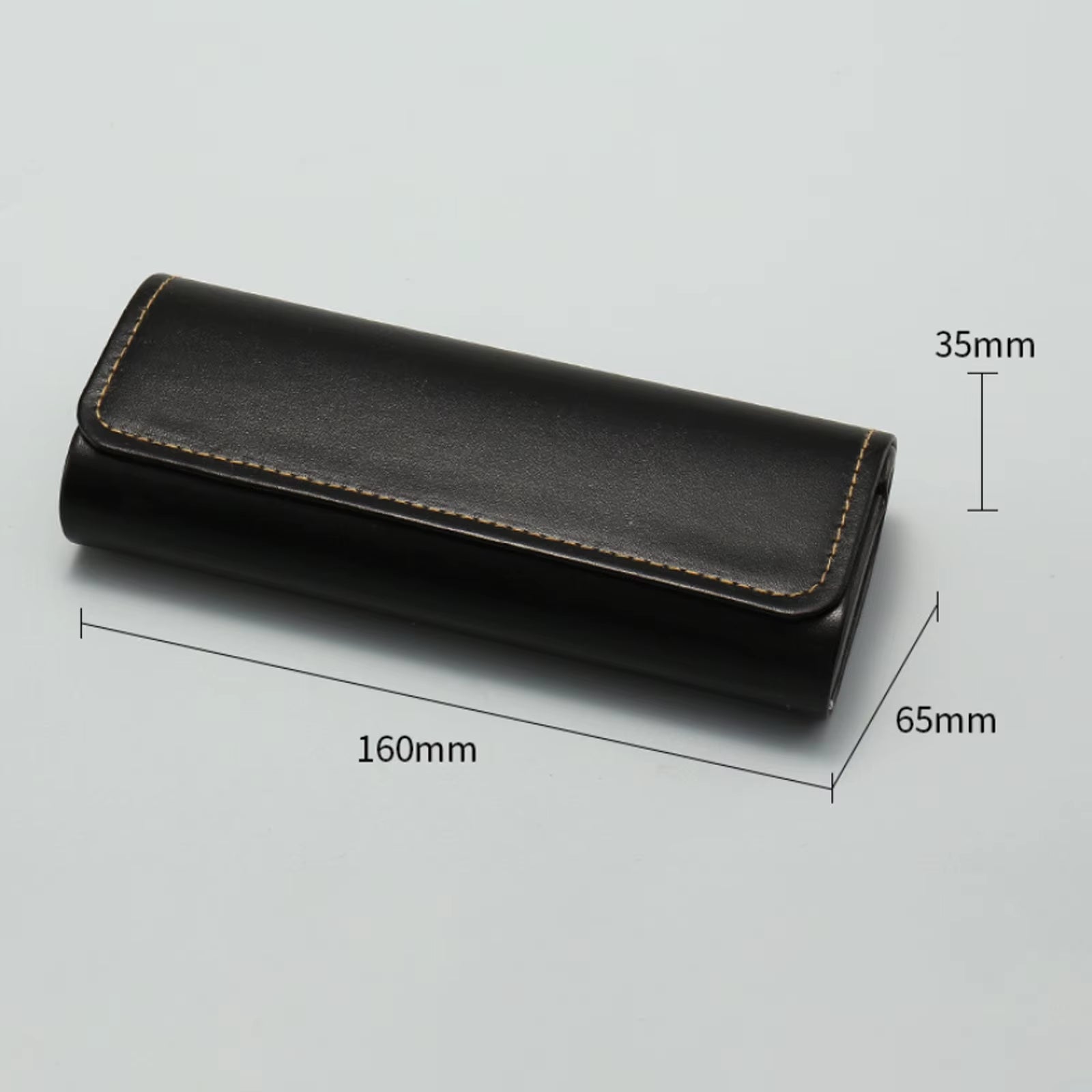 PU Leather Glasses Case Portable Men Women Sunglasses Myopia Presbyopia Storage Box Anti-Pressure Eyeglasses Bag Eyewear Accesso