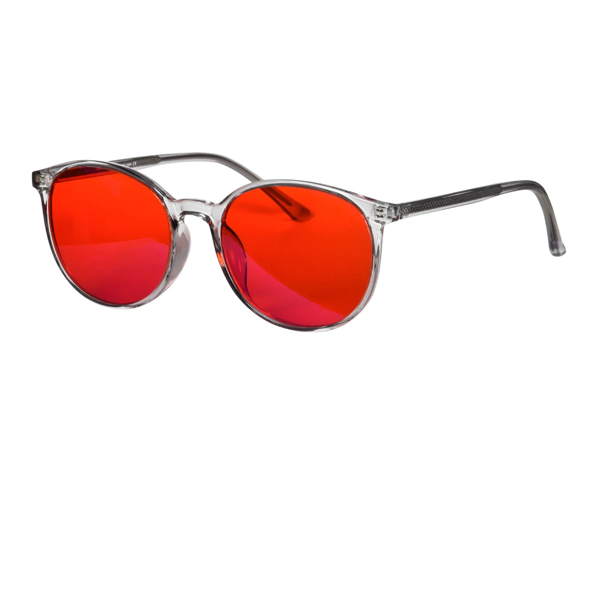 Red Glasses Red Blue Light Glasses for Better Sleep Blue Light Blocking Glasses Orange Lenses Tr90 Women Eyeglasses SH2022