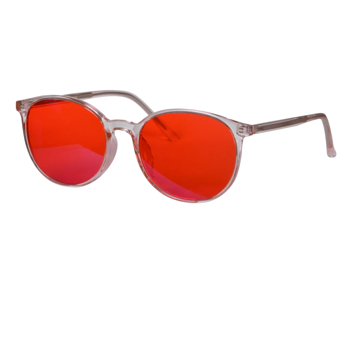 Red Glasses Red Blue Light Glasses for Better Sleep Blue Light Blocking Glasses Orange Lenses Tr90 Women Eyeglasses SH2022