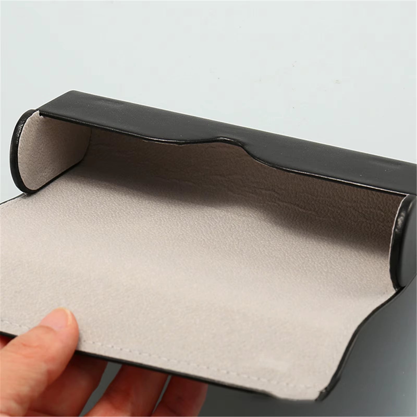 PU Leather Glasses Case Portable Men Women Sunglasses Myopia Presbyopia Storage Box Anti-Pressure Eyeglasses Bag Eyewear Accesso